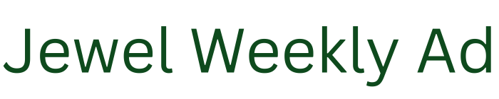 Jewel Weekly Ad